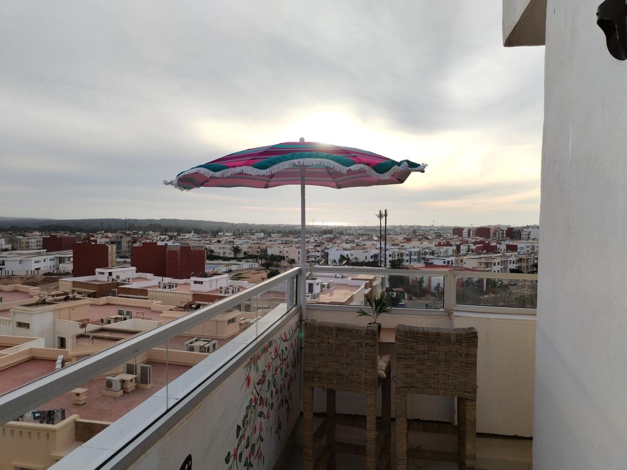 Large Sea View Studio Apartment Агадир Екстериор снимка